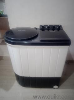 Whirlpool semi 8.5kg siver gray