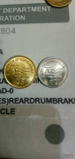 a very rare collectible coins of 75 years of independence India