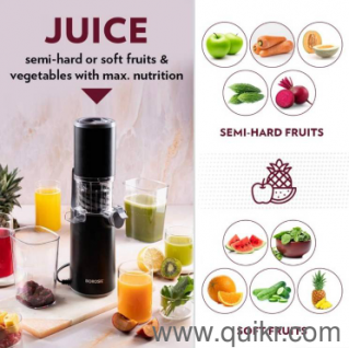 Borosil 130W Easy Cold Press Slow Juicer