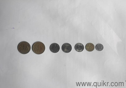 old coins and banknotes 