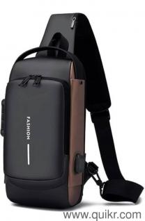 Anti-theft waterproof sling bag 