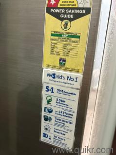 Haier 258 litre new condition