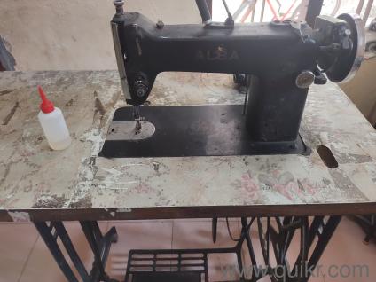 ALBA SEWING machine sparingly used