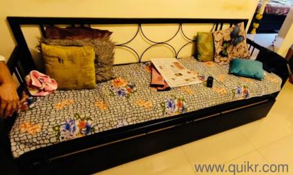 sofa cum bed -iron material