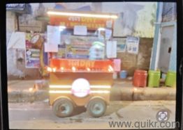 with battery, good condition food cart