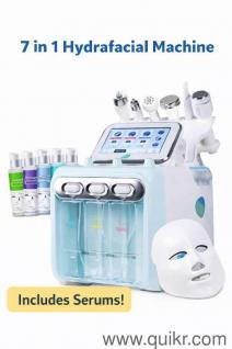 Seven in one hyder facial double motor