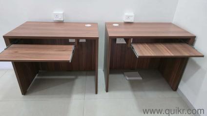 Office Computer Desk with Keyboard Slider