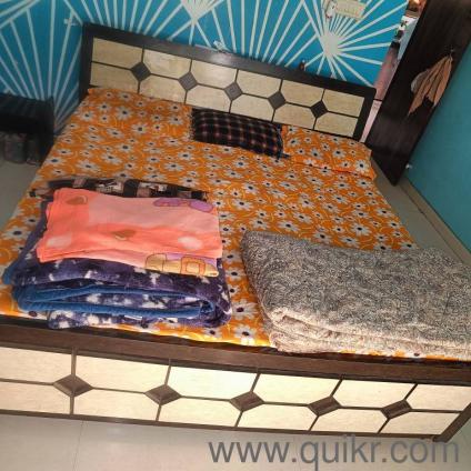 King Size Bed with 3 door wardrobe 