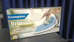 Brand New Crompton Brio Dry Iron | 1000W | Sealed Pack
