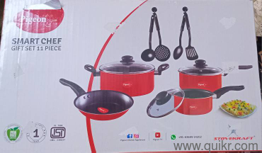 Brand New Pigeon Smart Chef 11-Piece Cookware Set"