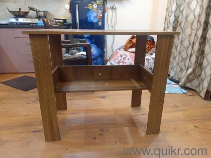 Neuspace Study Table with Shelf  Compact, Sturdy, Good Condition