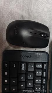 Logitech wireless keyboard and mouse new not yet used and Keyboard pad for desk new one not used