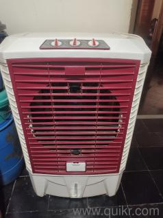 Air cooler in perfect working condition....hardly used.... Maroon and white colour as shown in the picture