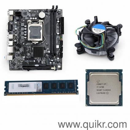 Motherboard+ Processor + GPU Combo 