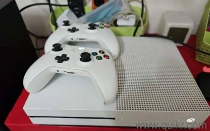 Xbox One S 1TB version for Sale in Excellent Condition comes with 2 wireless game controller and battery charger  