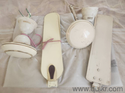 2 ceiling fans Luminous- Rs 1200, Usha- Rs 900