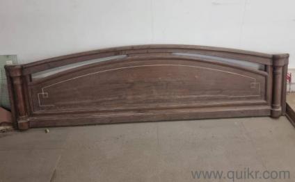 Premium Solid Wood Bed Headboard & Footboard  English Style (Fully Seasoned)