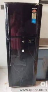 Black lily Double door refrigerator
