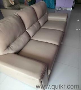 Royaloak Melaka Malaysian 3 Seater Leatherette Sofa