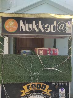 food stall in new condition,with  proper light and grass