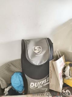 sg duffle eco kit with sg bat and leather ball size6