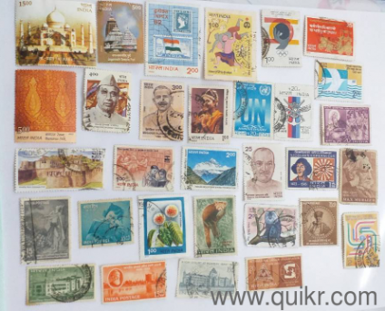 100 Indian Stamps for Rs. 1,000/- ONLY.