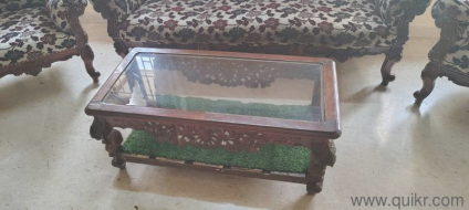 Teakwood Sofa with center table 