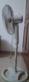Khaitan 16-inch Pedestal Fan - Strong airflow - working Condition