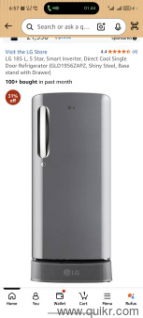 LG refrigerator for sale at 6k 185 litre in perfect working condition 