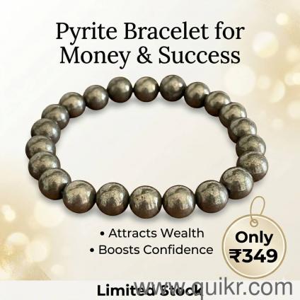 Original Pyrite Bracelet  Wealth & Business Growth 349