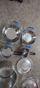 Stainless Steel Vessels Set | New Condition | Negotiable