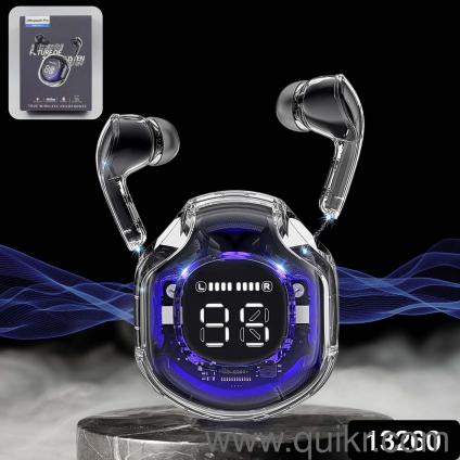 Wireless Bluetooth 5.3 In-Ear With Microphones, 200mAh Battery (1 Pc) by Phonixio