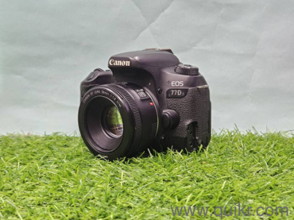Brand New Condition Canon 77D camera 50mm Prime lens