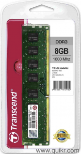 Transcend DDR3 2x 8GB Desktop RAM