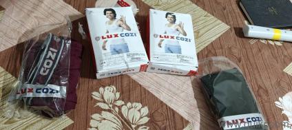 These are brand new underwear of Lux Cozi. These are 5 boxers of different colour. 