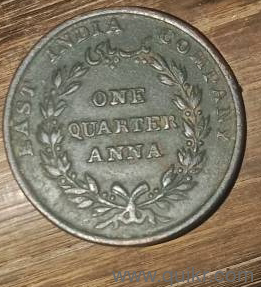 one Quarter anna 1835