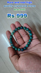 Real high quality gemstone and crystal bracelet 