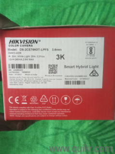 hd hikvision 5mp dual light inbuilt audio mic