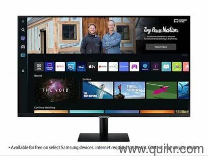 Samsung M5 24 Smart Monitor:-WiFi,OTT,Office Ready,Work+Entertainment