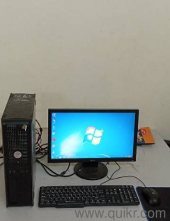 good working condition now, processor-I3,RAM-4GB, Hard Disk-500GB,