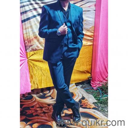 Premium Custom-Tailored 3-Piece Suit | Size 40 | Worn Once