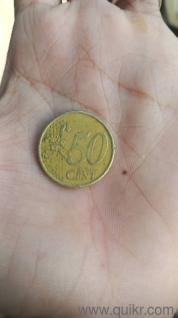 1999 This euro cent coin is made and is 27 years old. 