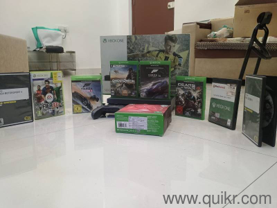 Xbox One S Special Edition with 8 games and 2 controllers.