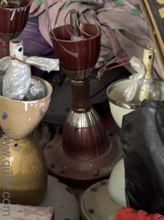 Good Condition Mahroon coloured good looking fan