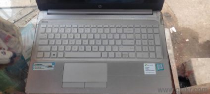 hp laptop 8th generation core i5, 8gb ram 256gb ssd