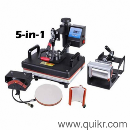 5 in 1 sublimation printing machine with printer Complete  Business Setup for Urgent Sale  