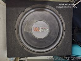 JBL 1300 watts Woofer and S&B Amplifier 