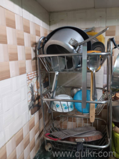 3-Layer Kitchen Utensil Storage Stand for Sale  Excellent Condition