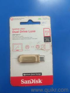 SanDisk 512gb 3.1 Dual drive pendrive (USB and type c)