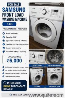 Working Condition Front Load Washing Machine